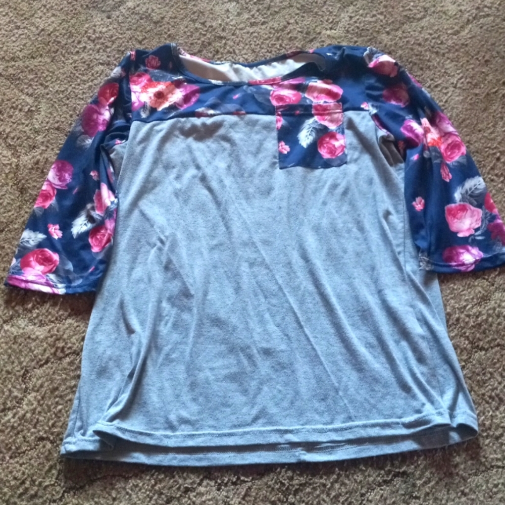 Floral Top, Pulse Boutique, M